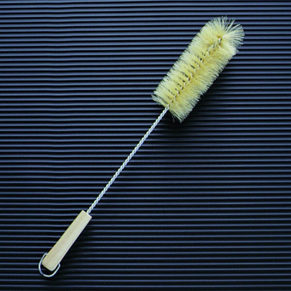 Bottle Brush Wood Handle, Boar Bristle