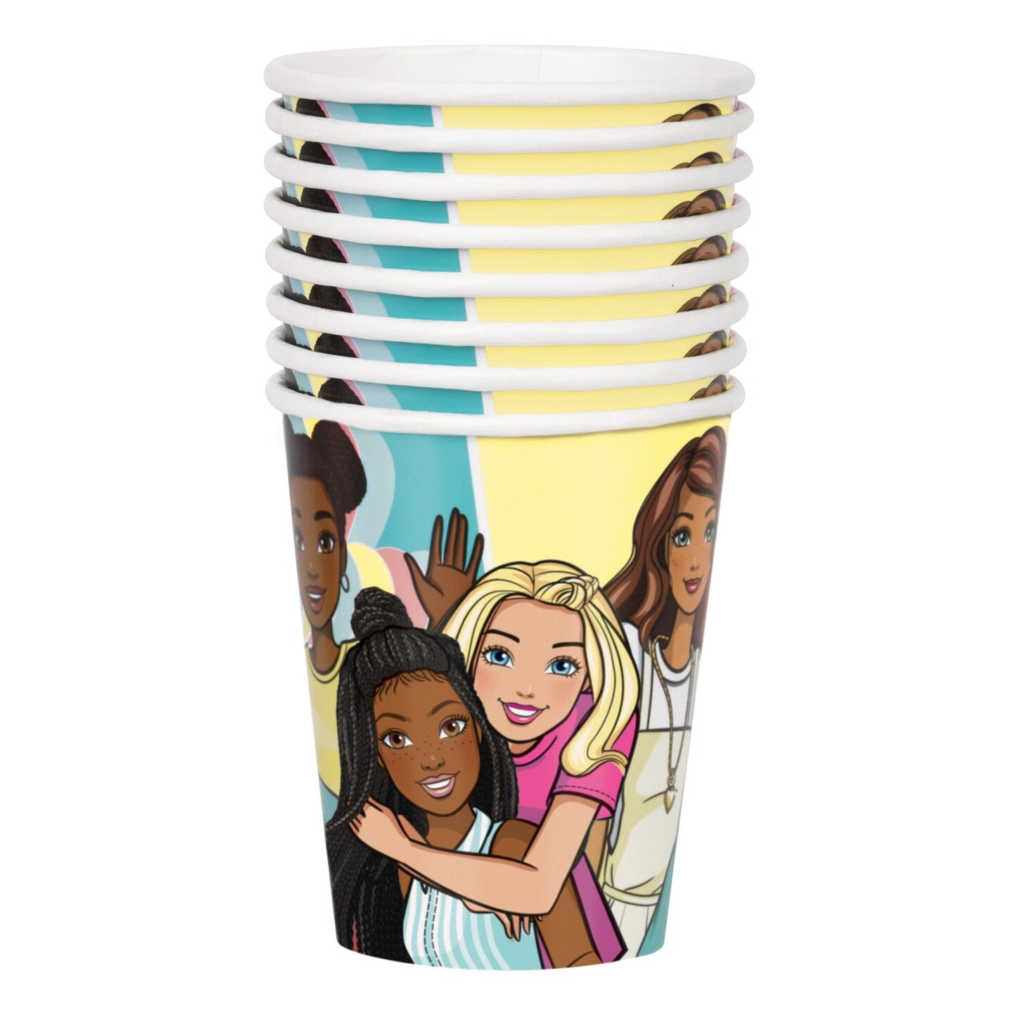 Barbie 9oz Paper Cups  - 8ct