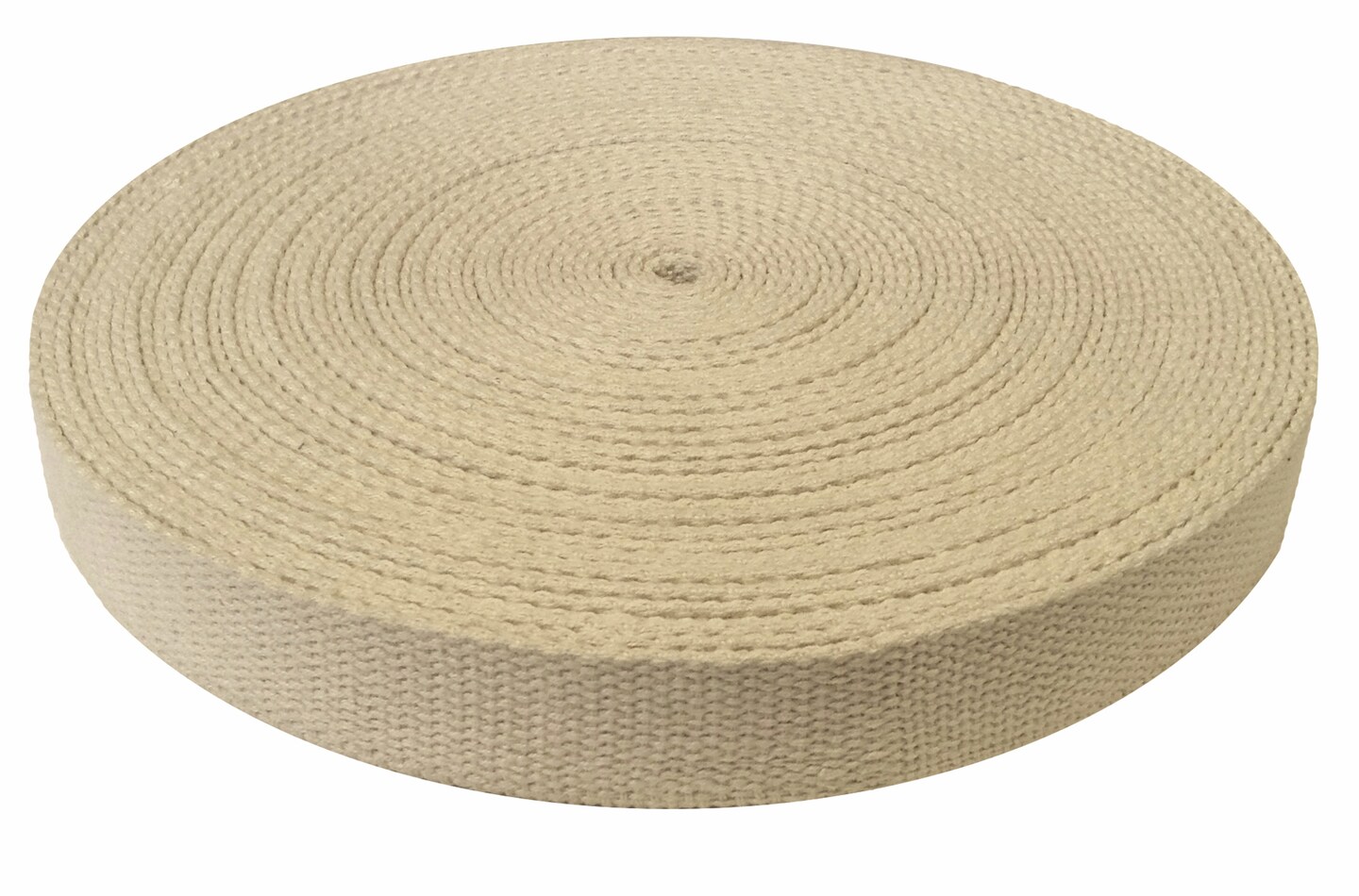 Hemptopia 1 Inch Hemp Canvas Webbing, All Natural non dyed, Sold by the yard