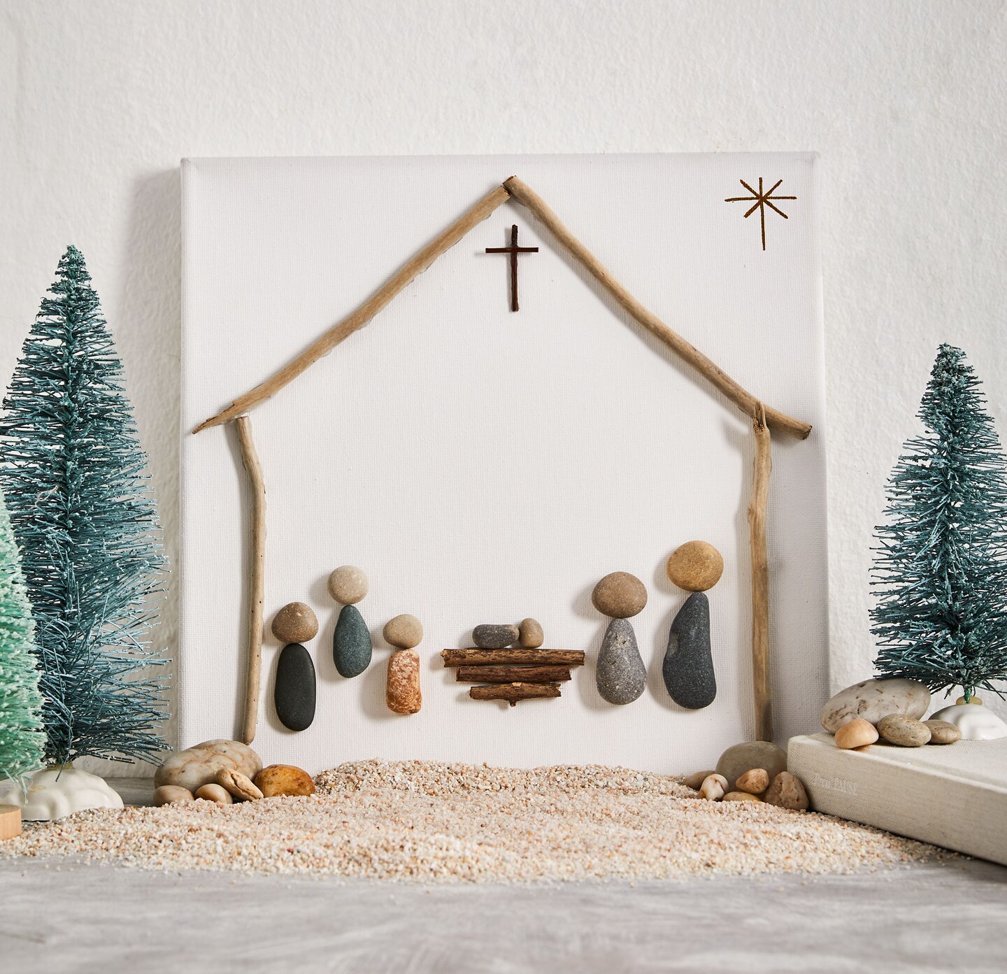 Nativity scene, Christmas, Gifts, Decoration, Nativity scene, Nature, Handmade, Gift, authentic Wood, Sustainable, Handmade