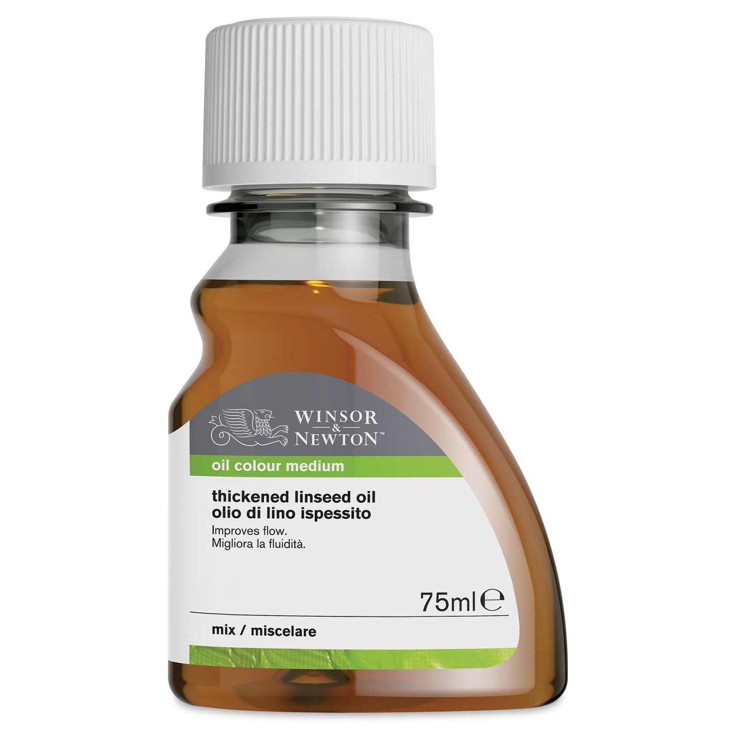 Winsor &#x26; Newton Thickened Linseed oil - 75 ml bottle