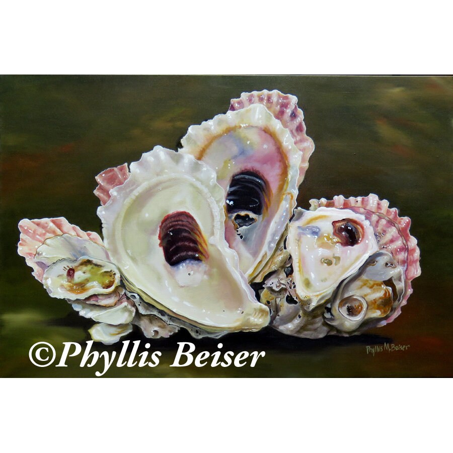 'Grand Isle Oyster Reef' print by Phyllis Beiser MakerPlace by Michaels