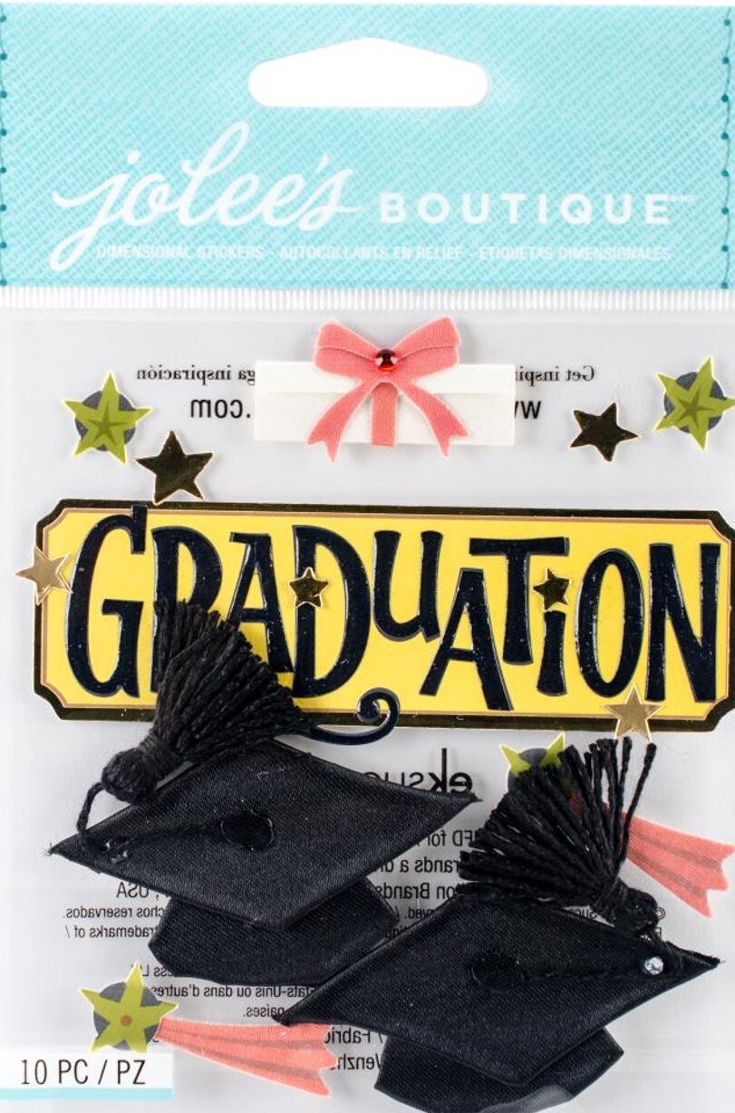 Jolee&#x27;s Boutique Graduation Dimensional Stickers