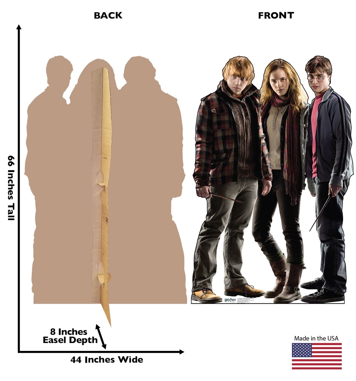 Harry, Hermione &#x26; Ron (Harry Potter 7)