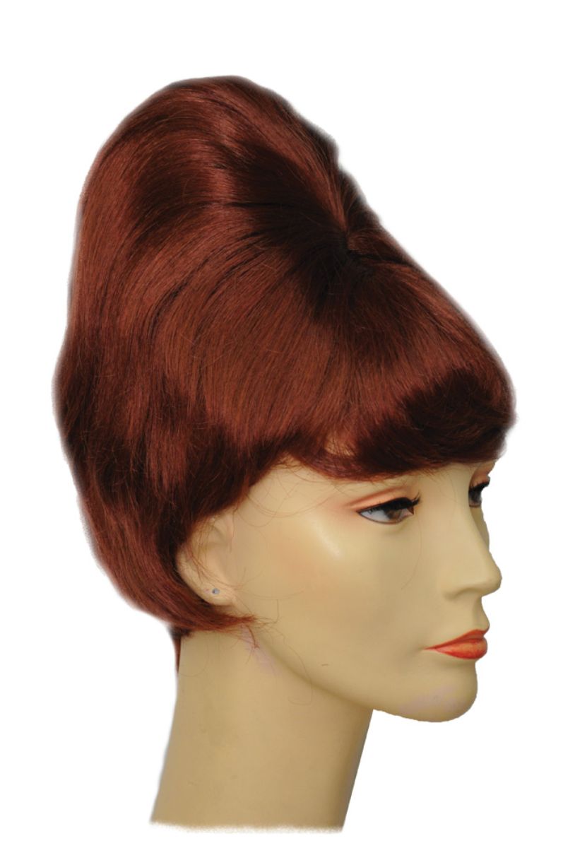 The Costume Center Clown Red Spit Curl Women Adult Halloween Wig Costume Accessory - One Size