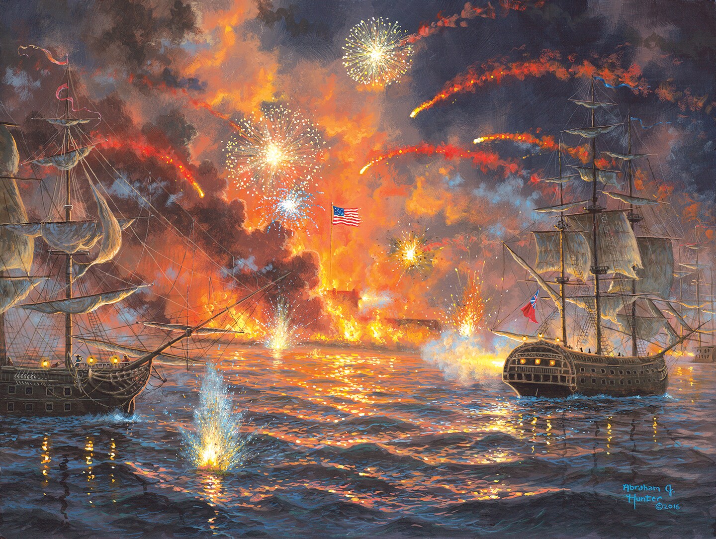 Sunsout Rockets Red Glare 1000 pc   Jigsaw Puzzle 69674