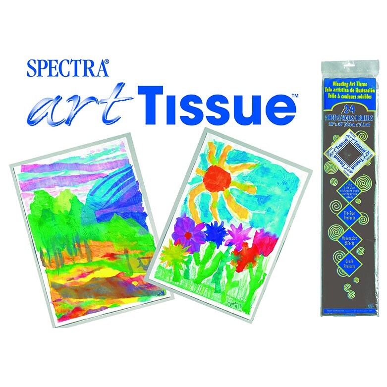 Pacon Spectra Art Tissue Sheet 24Sheet Pack Black Michaels