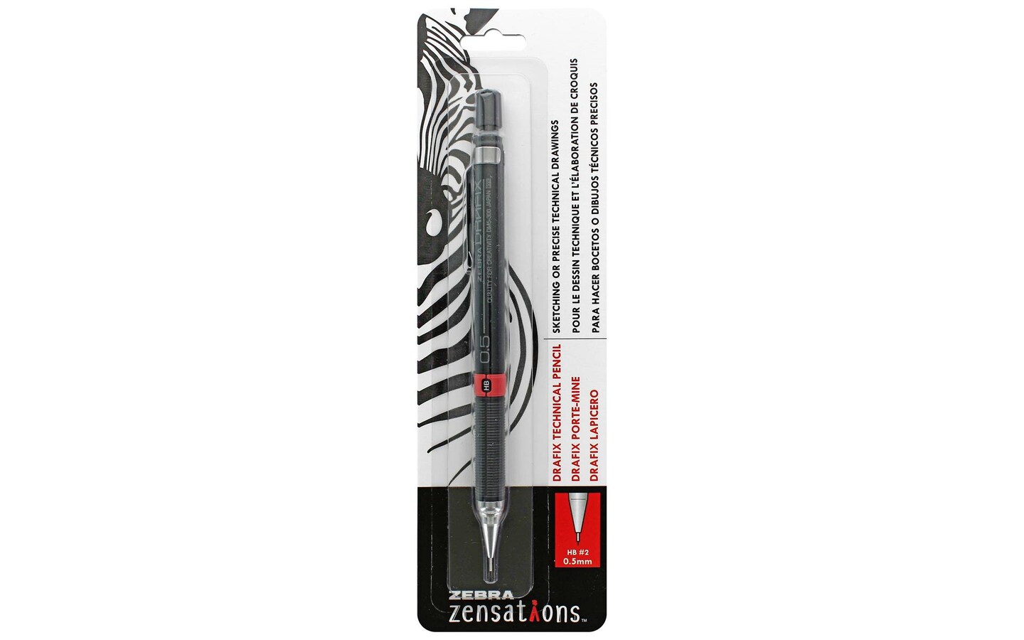Le Pen Technical Drawing Pen, .5mm, Black