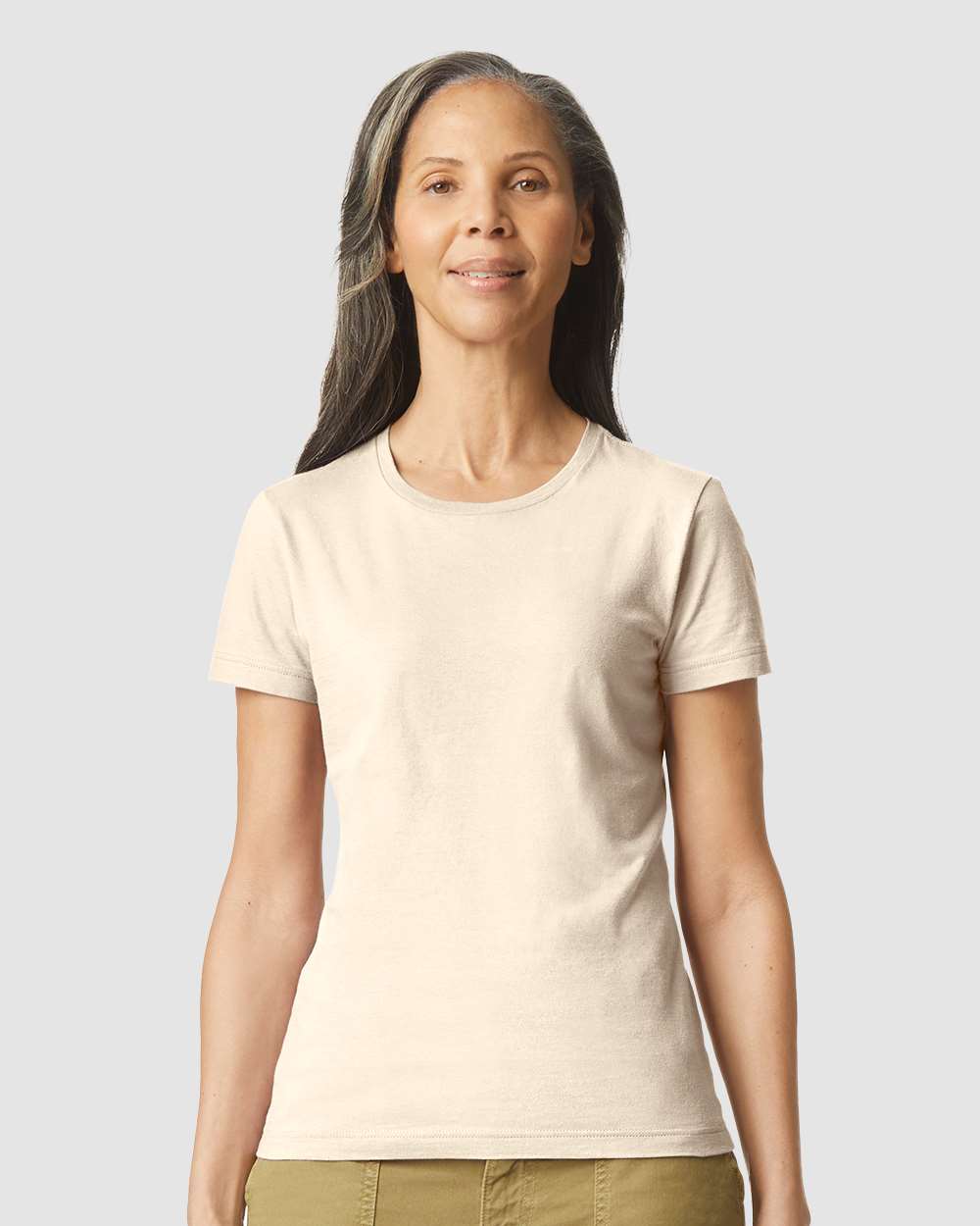 Gildan Softstyle Women’s Short Sleeve Crewneck T-Shirt for Casual Wear & Custom Cotton Printing Tee