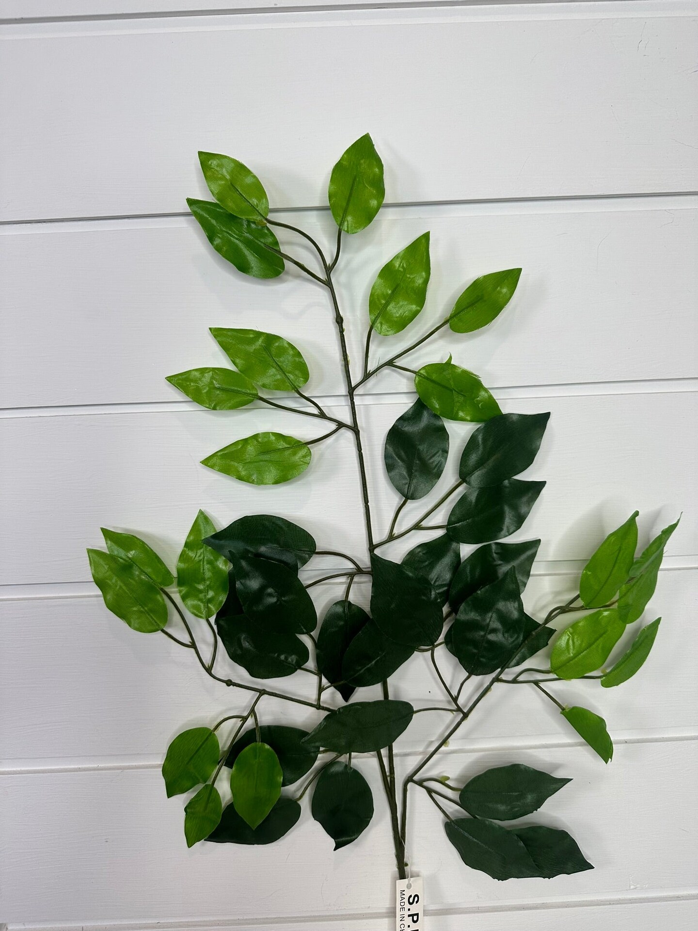 23.5&#x22; Artificial Mixed Ficus Stem - TTGreen with 42 Leaves - Artificial Faux Greenery - (CS12632)