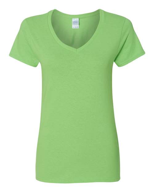 Gildan Heavy Cotton Womens V Neck T Shirt Oz Yd Us