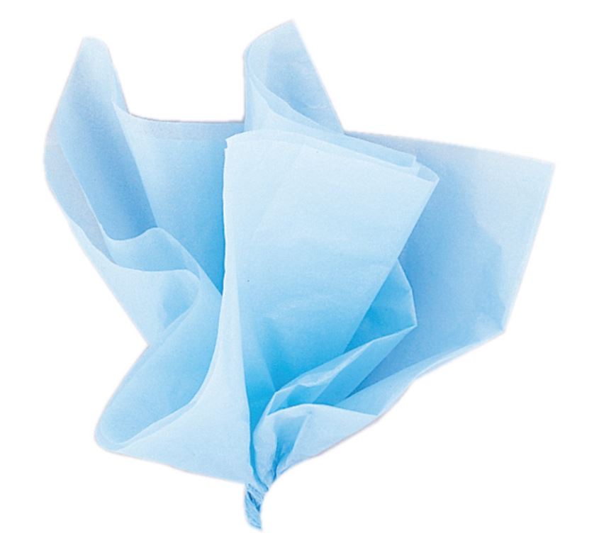 Baby Blue Tissue Sheets, 10ct