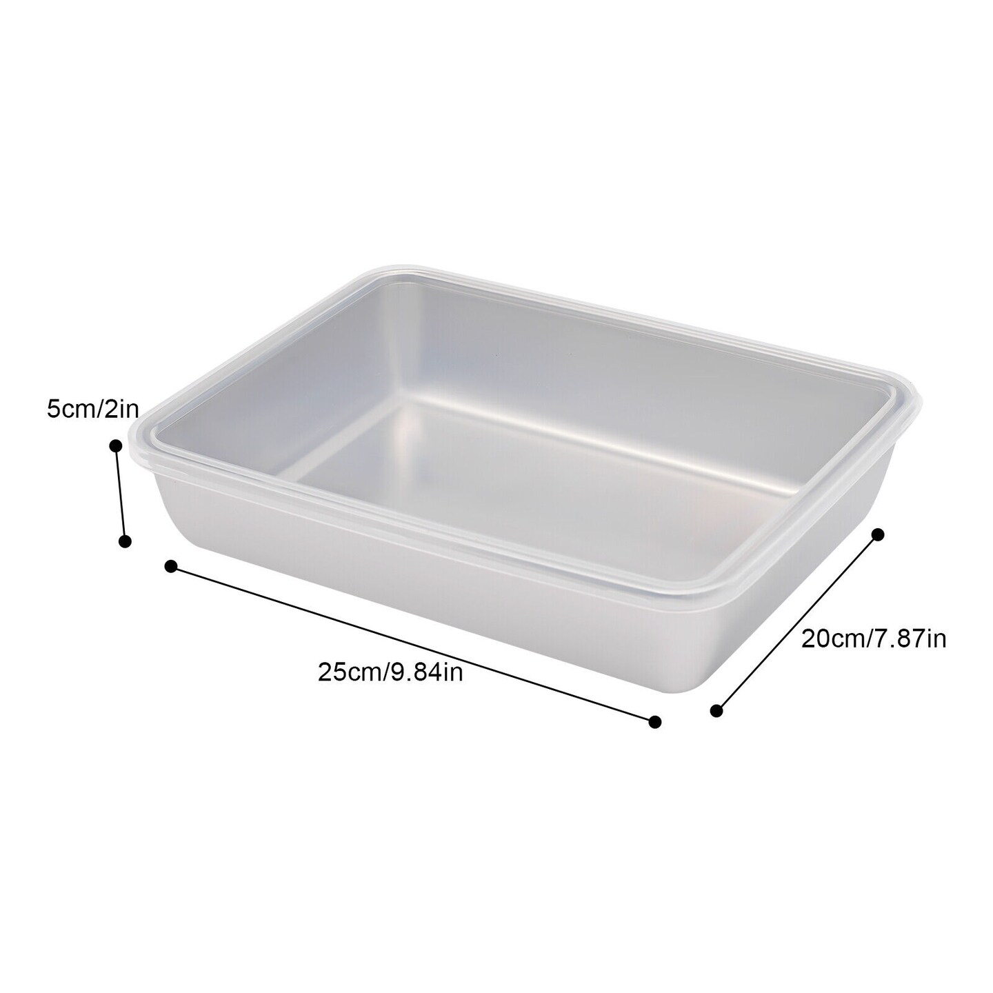 Kitcheniva Bakeware Oven Applicable Deep Baking Pan