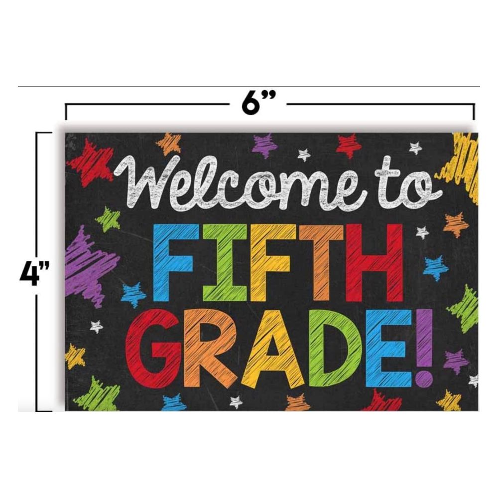 Welcome To 5th Grade Sign