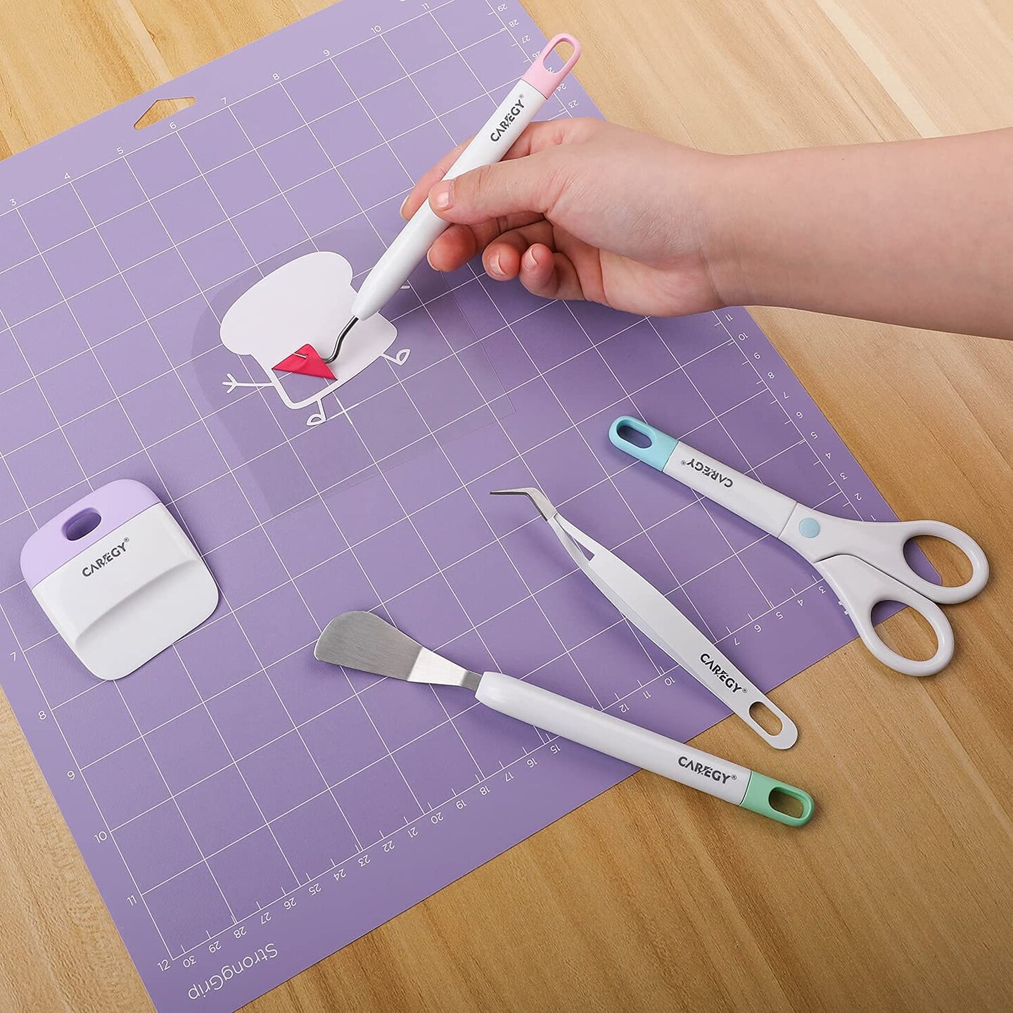 Craft Vinyl Weeding Tools Set, Precision Craft Vinyl Tools Kit, Weeding Kits for Cricut/Silhouette/Siser/Oracal