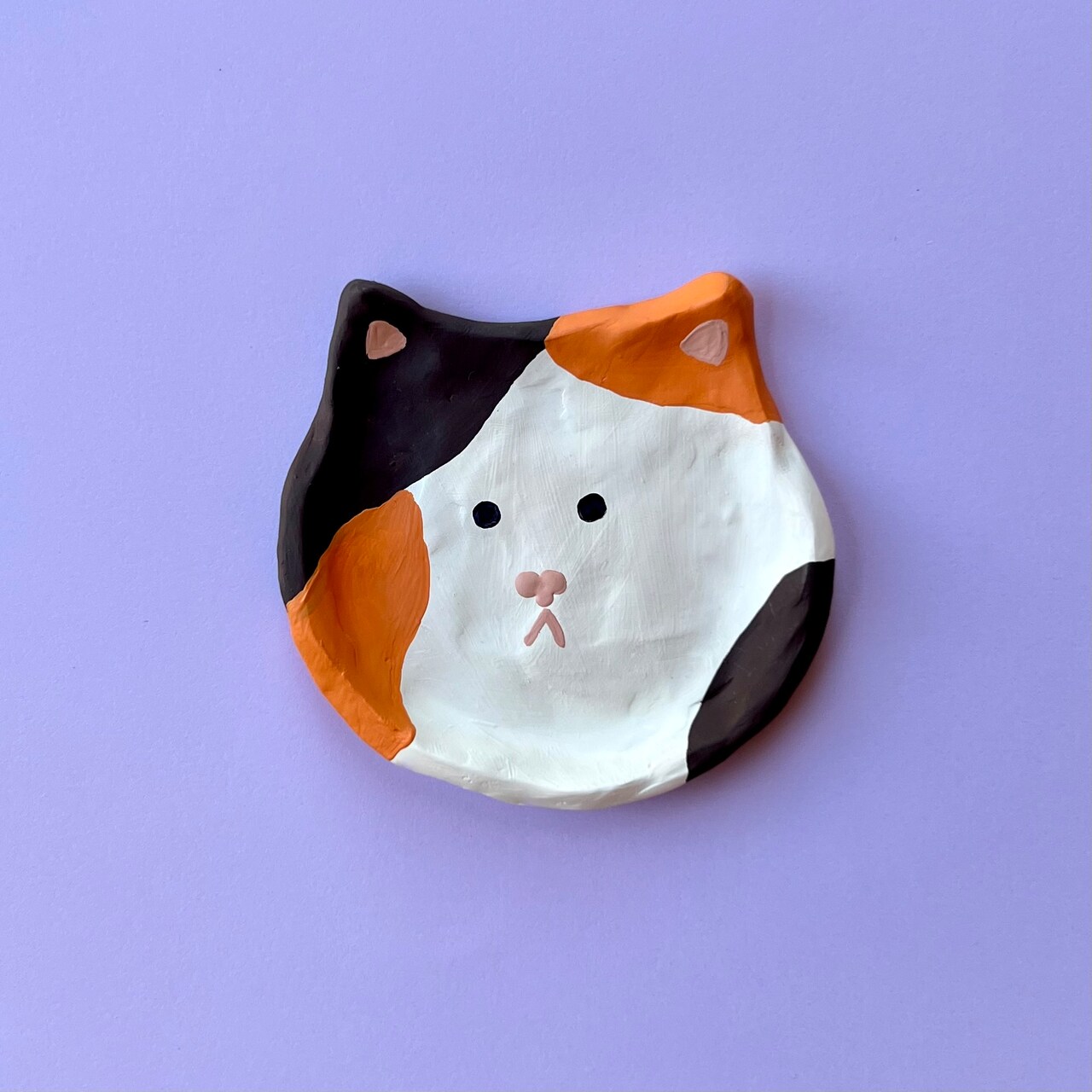 Kids Club: National Cat Day Clay Trinket Dish