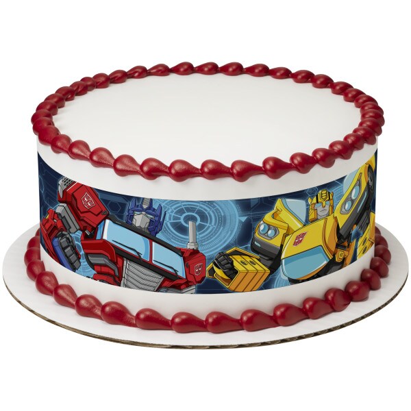 Transformers&#x2122; Ready for Battle Edible Cake Topper Image Strips