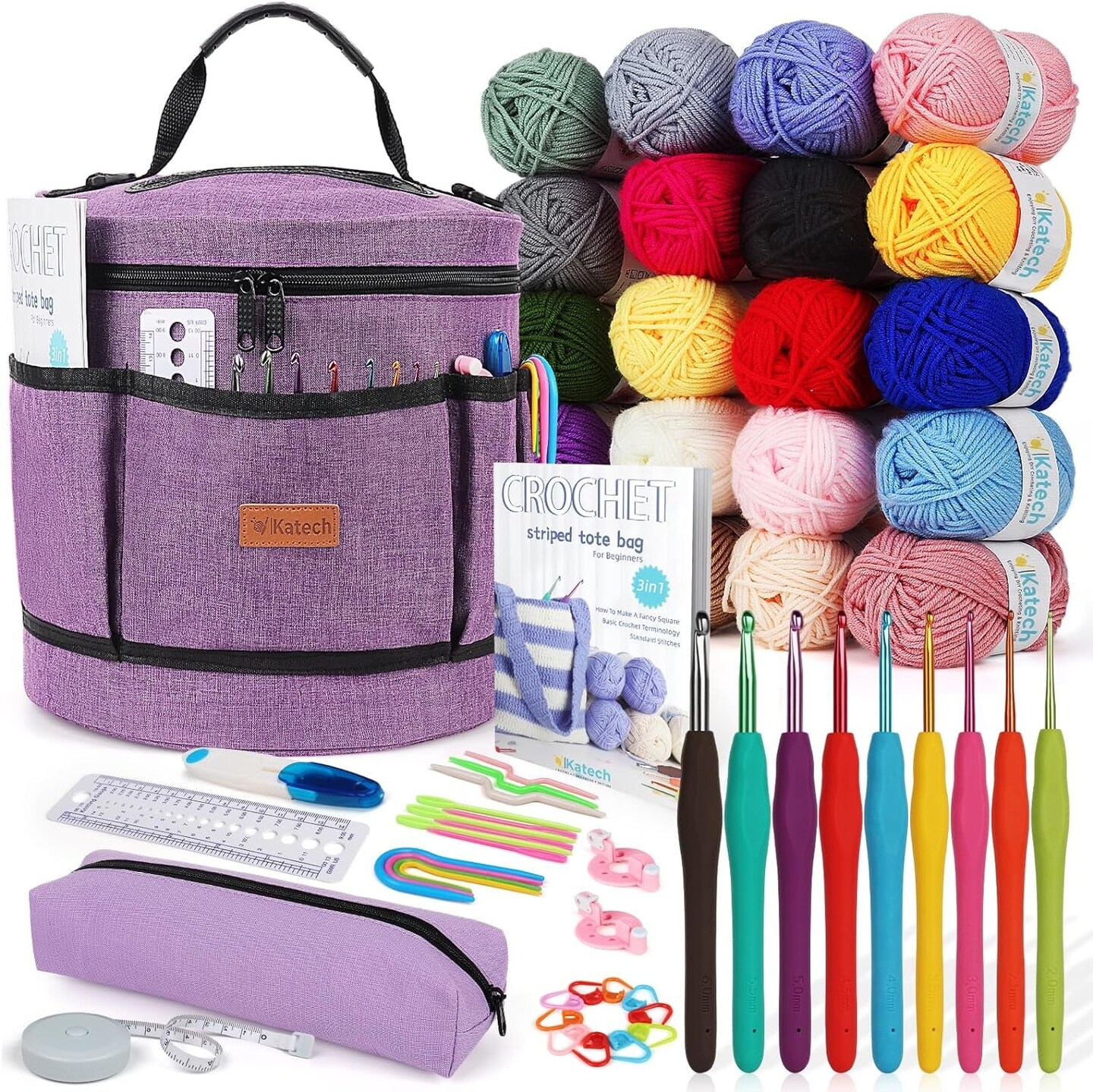 Crochet Kit for Adults & Kids