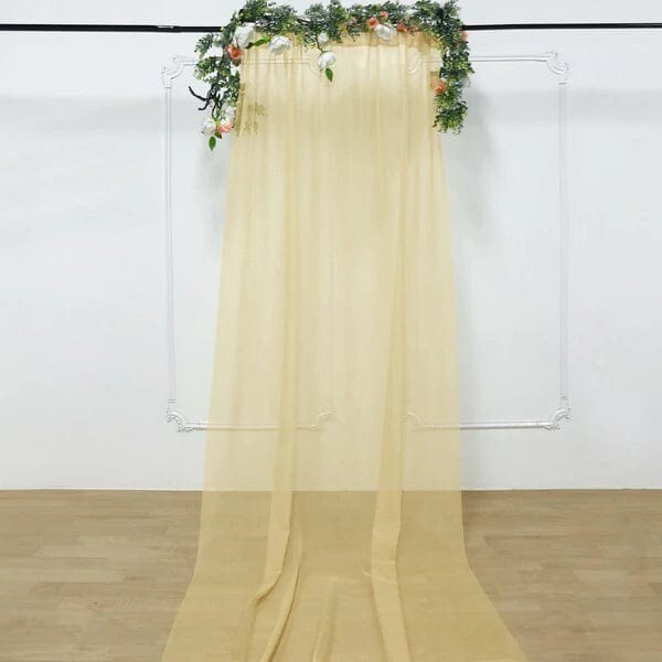 5ft x 14ft Premium Chiffon Sheer Backdrop