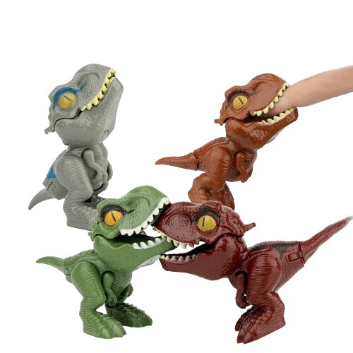 Kitcheniva 4 Pcs Dinosaur Tyrannosaurus Game Bite Finger Game