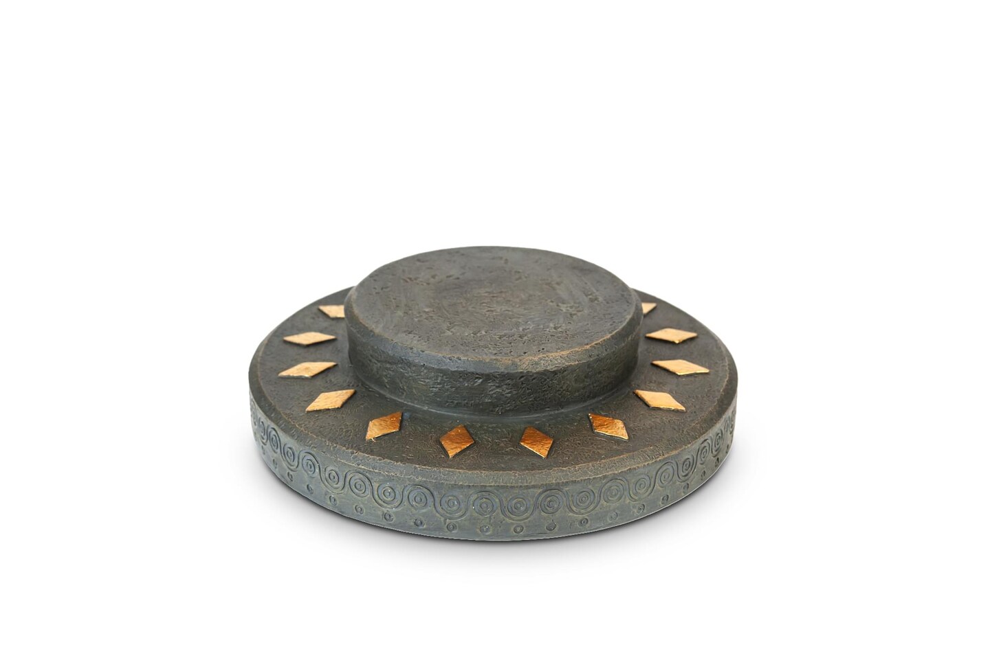 Indiana Jones Golden Fertility Idol Statue Display Base | Premium Movie Replica