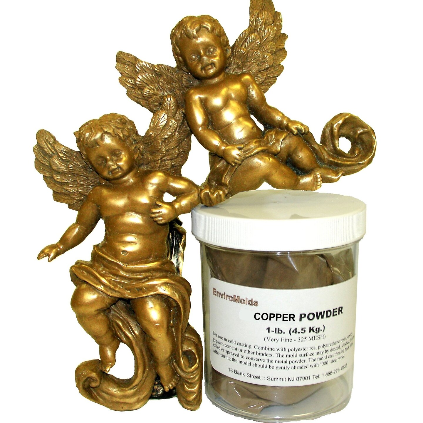 Copper Powder 325-Mesh - 1-lbs