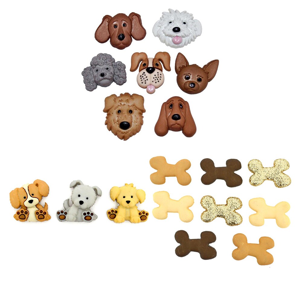 Dress it Up Buttons Dogs Embellishment Assortment | Michaels