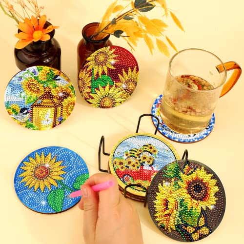 BSRESIN 8 Pcs Fruit Diamond Painting Coasters with Holder, Crafts for  Adults DIY Diamond Art Coasters, Small Diamond Painting Kits - Yahoo  Shopping