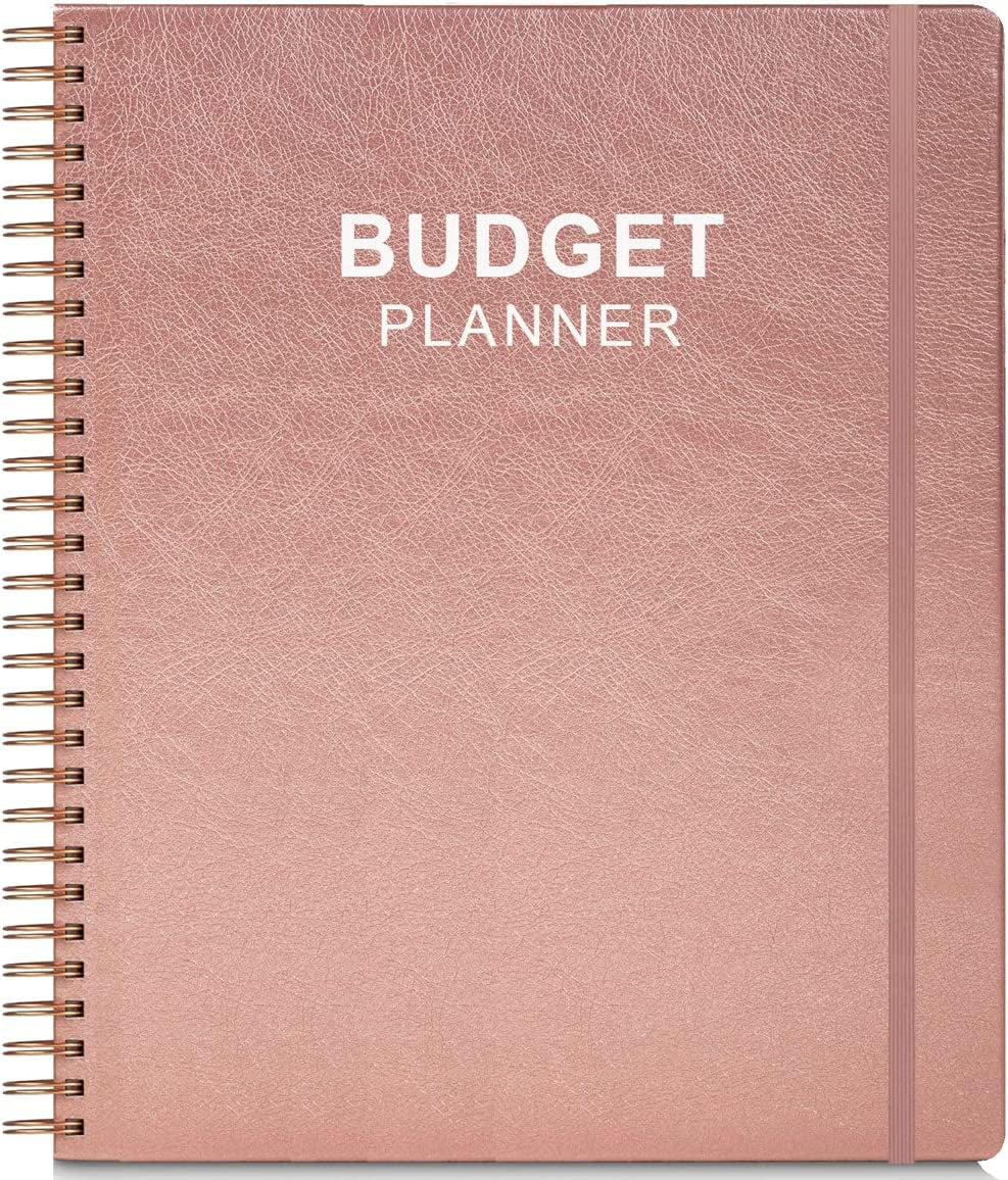 Budget Planner - Monthly Finance Organizer with Expense Tracker Notebook to  Manage Your Money Effectively, Undated Finance Planner/Account Book, Start  Anytime, 1 Year Use, A5, Rose