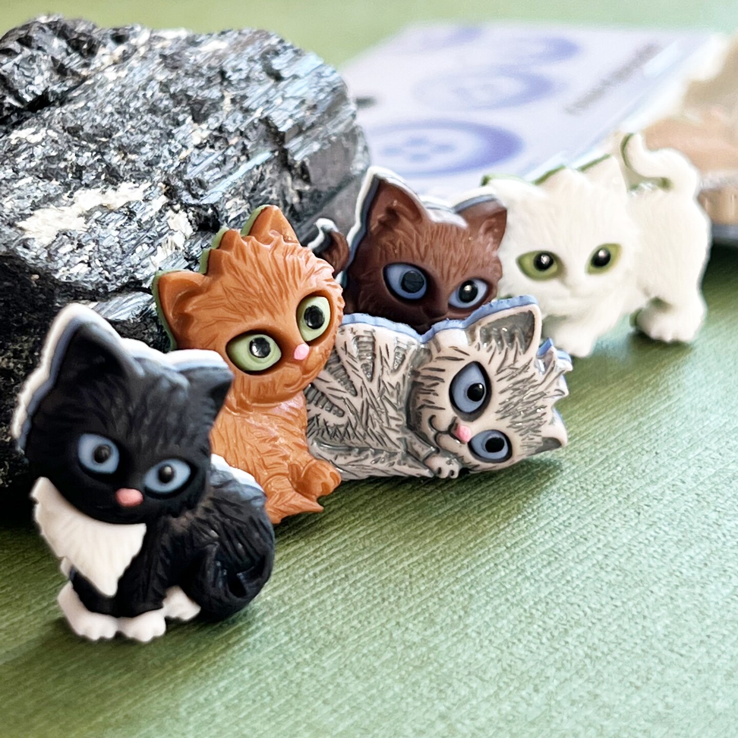 Dress it Up Buttons Cats Embellishment Assortment