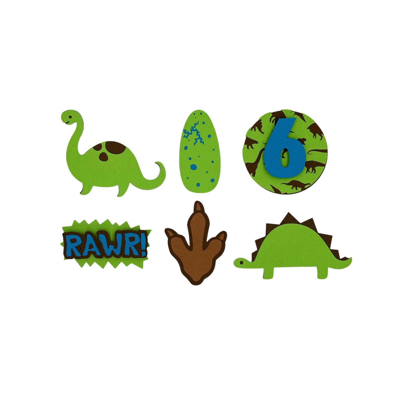 Dinosaur Cupcake Toppers | MakerPlace by Michaels for Dinosaur Cupcake Toppers Printable Free