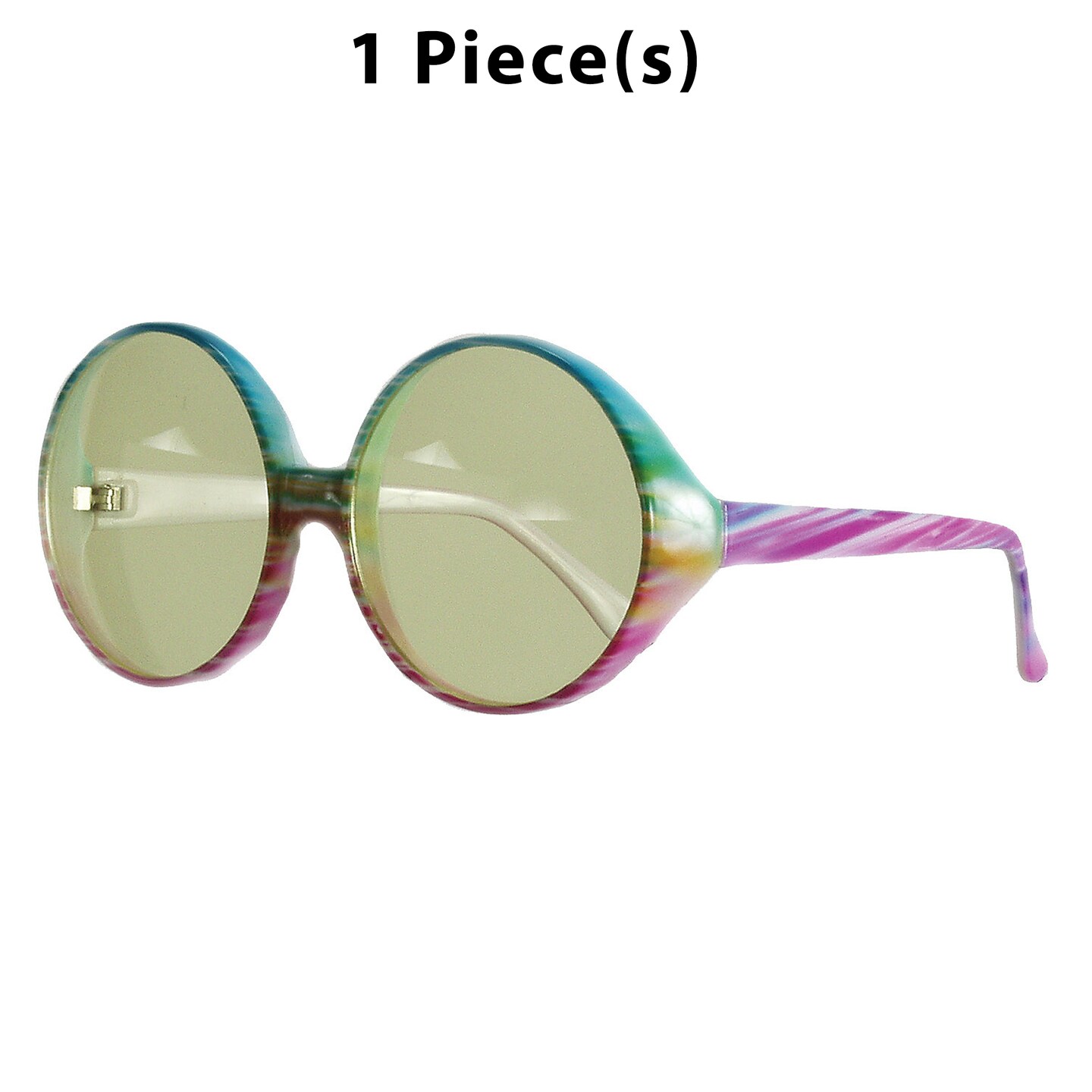 Adults Hippie Glasses - 1 Pc.