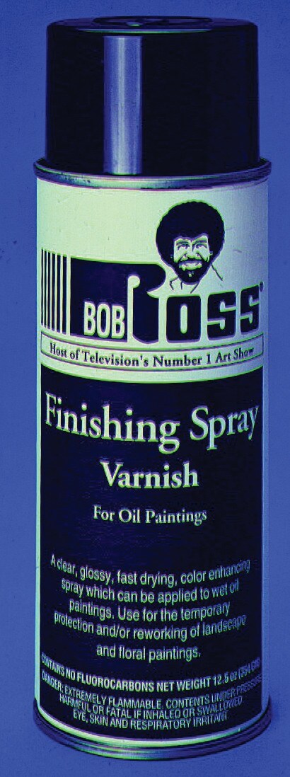 Bob Ross Finishing Spray, 11 oz. Varnish