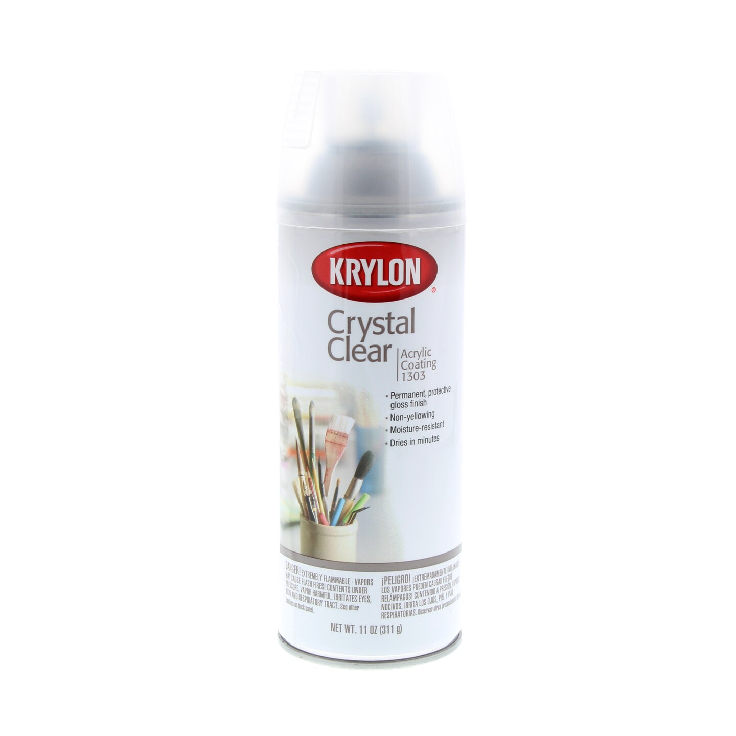 Krylon Crystal Clear Spray, 11 Oz.