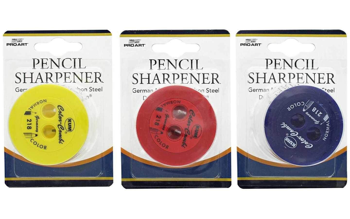 Pro Art Pencil Sharpener Color Lead Combo Astd