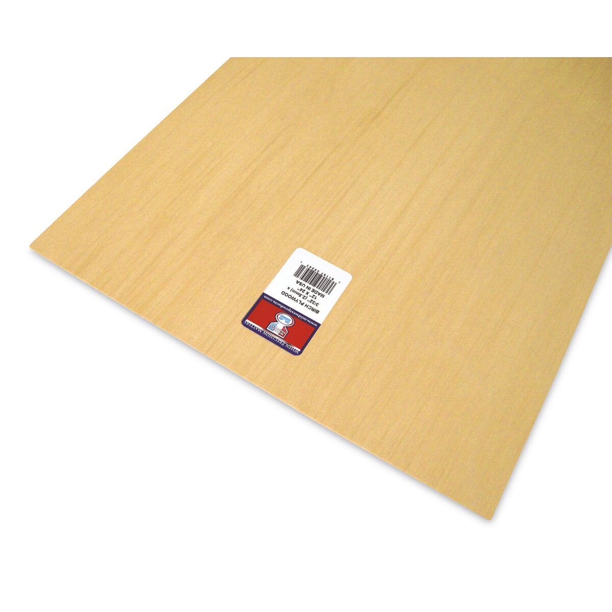 Midwest Products Birch Plywood - 3/32&#x22; x 6&#x22; x 12&#x22;