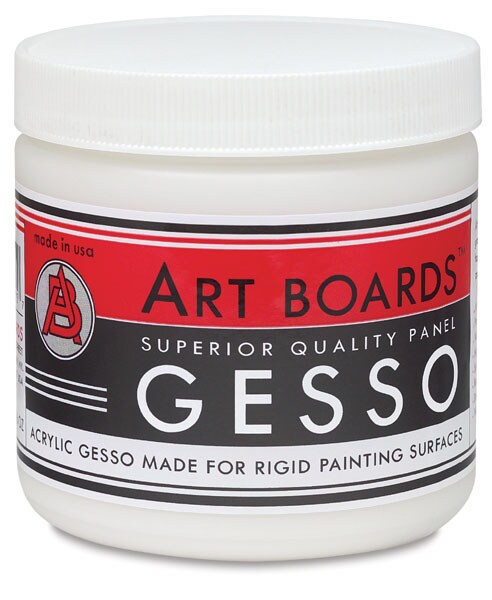 Art Boards Acrylic Panel Gesso - 16 oz jar