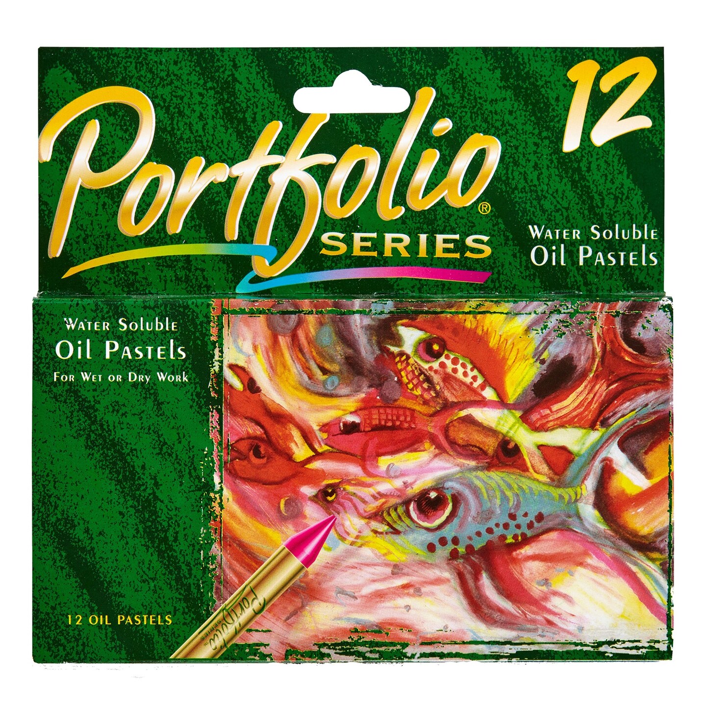 Crayola Portfolio Series Oil Pastels-12/Pkg