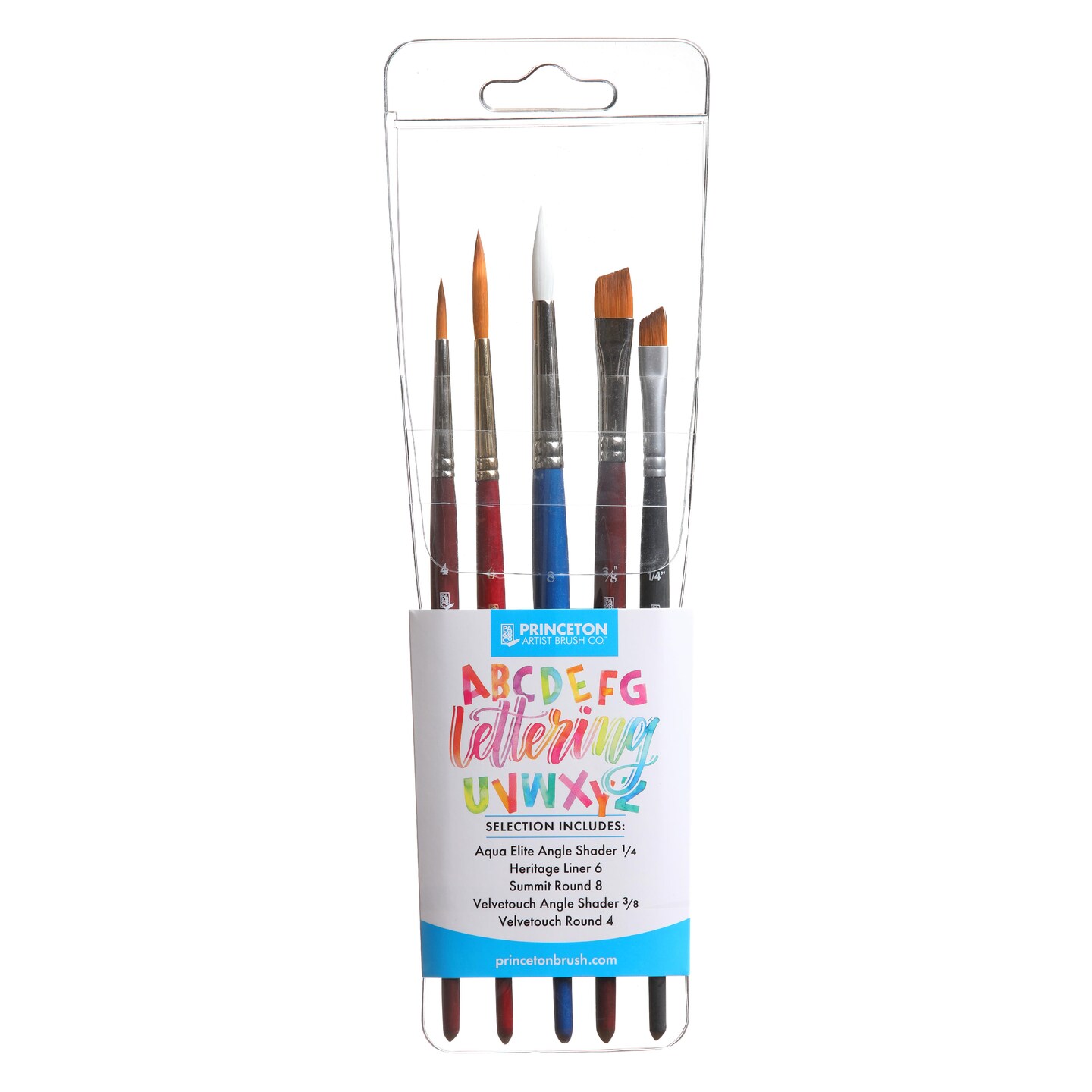 Princeton Artist Brush Co Lettering Professional 5-Brush Set