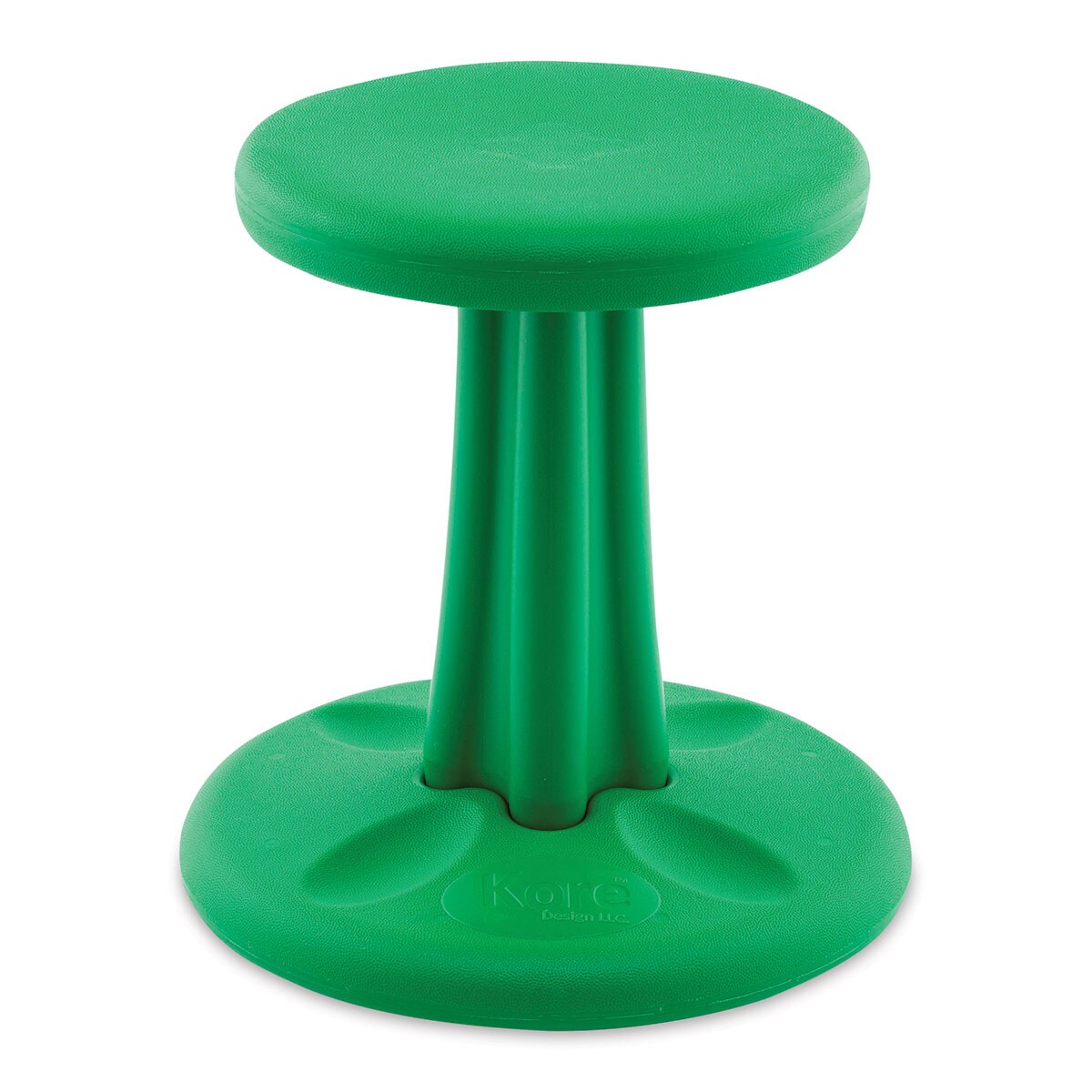 Kore Kids Wobble Stool - Green, 14&#x22; Tall