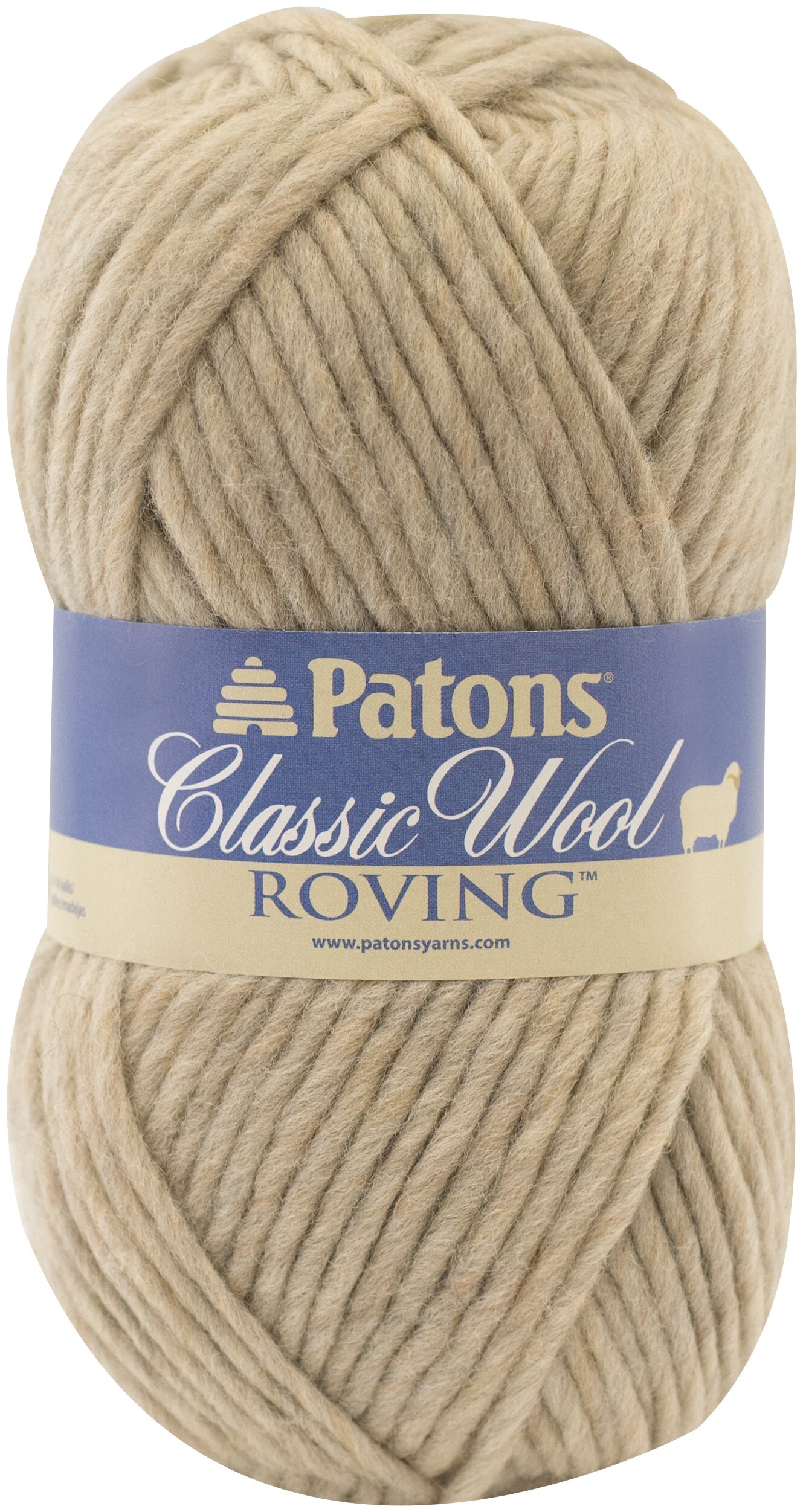 Patons Classic Wool Roving Yarn - Yellow