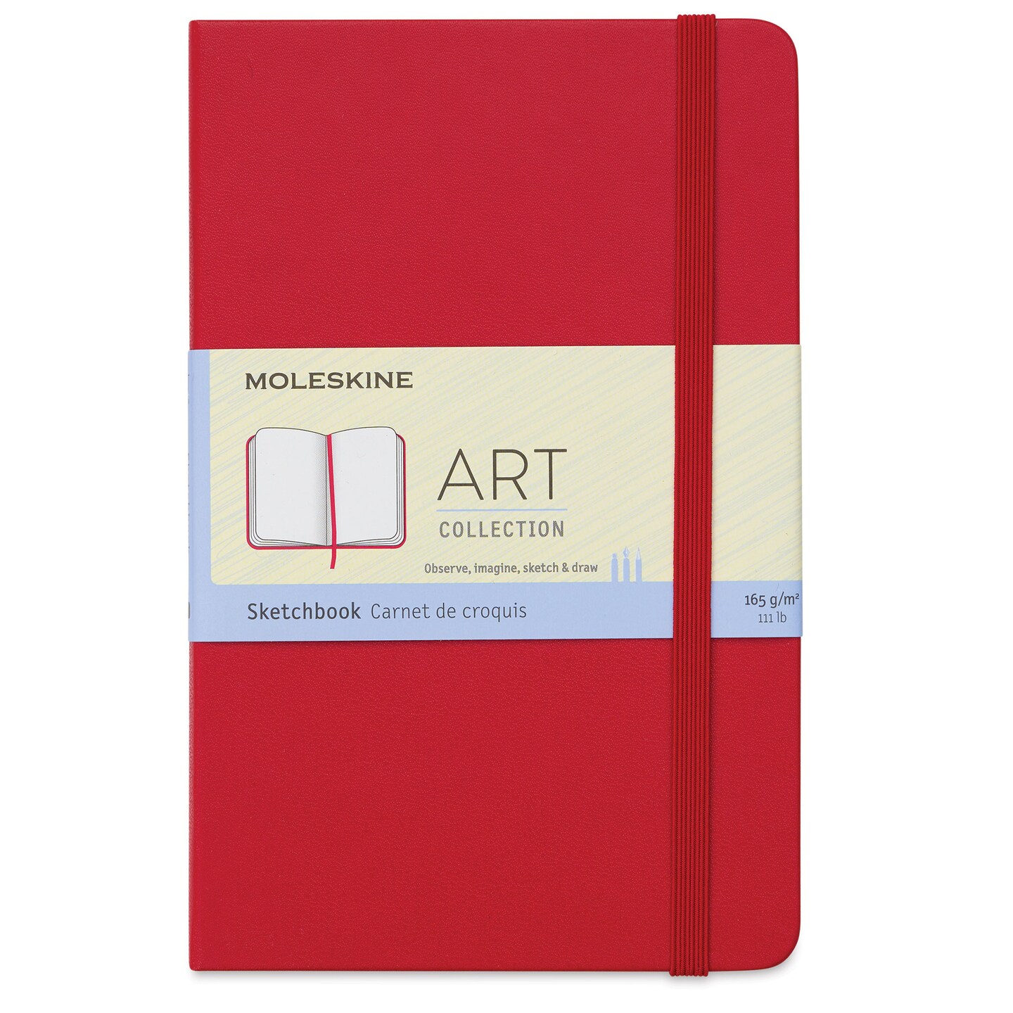 Moleskine Art Collection Sketchbook Scarlet Red, Medium Michaels