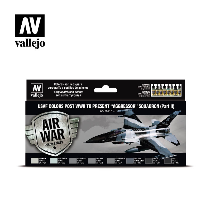 Vallejo   USAF colors post WWII to present Aggressor Squadron Part II USAF