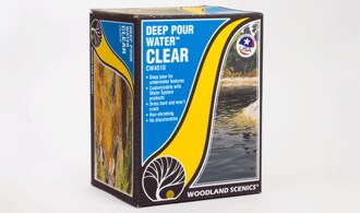 Woodland Scenics   DEEP POUR WATER CLEAR Scenery Accessories