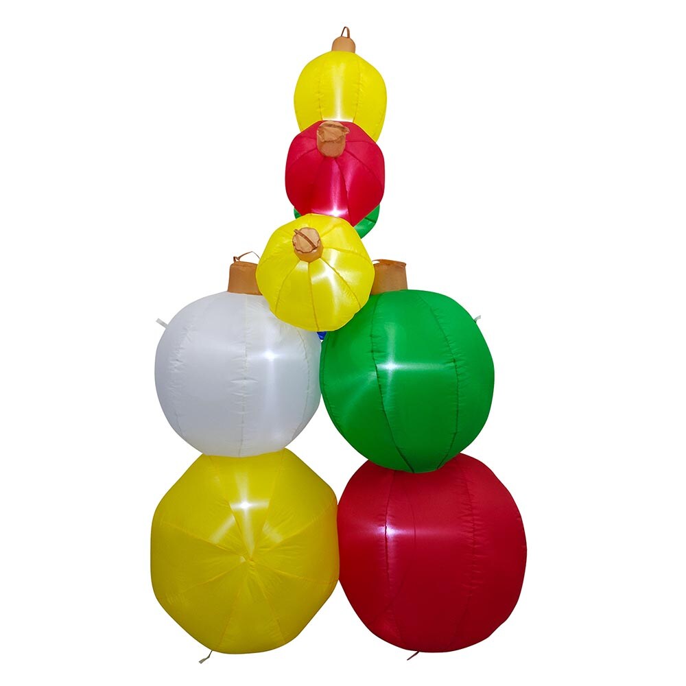 8' Air Blown Inflatable Pile of Christmas Ornaments GTC00147-8