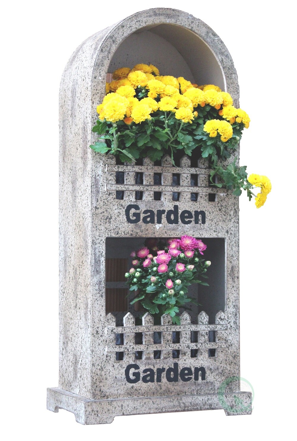 Decorative Wall or Floor Garden Planter for Indoor or Outdoor Plants
