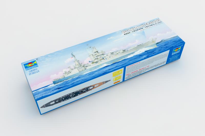 Trumpeter  1/350 USS Indianapolis CA35 Cruiser 1945 Plastic Model