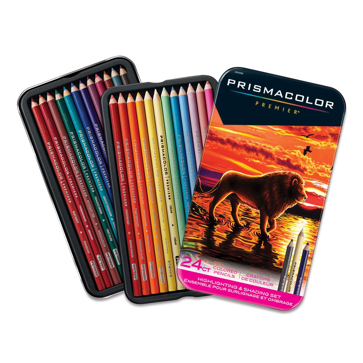 Prismacolor Premier Colored Pencils - Set of 24, Highlighting and Shading