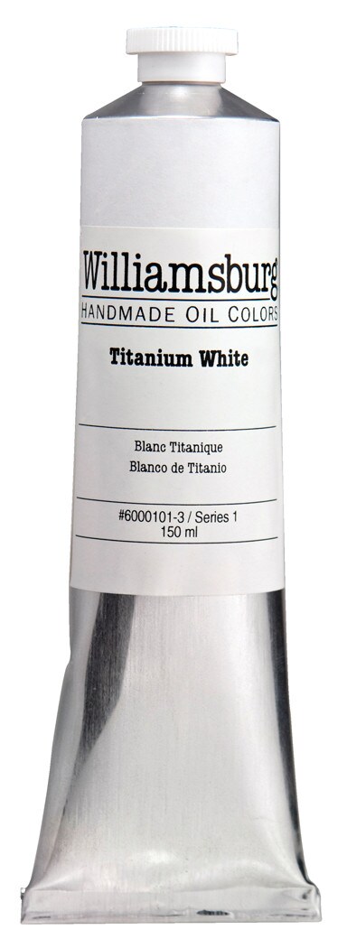 Williamsburg Handmade Oil Color, 150Ml Tube, Titanium White