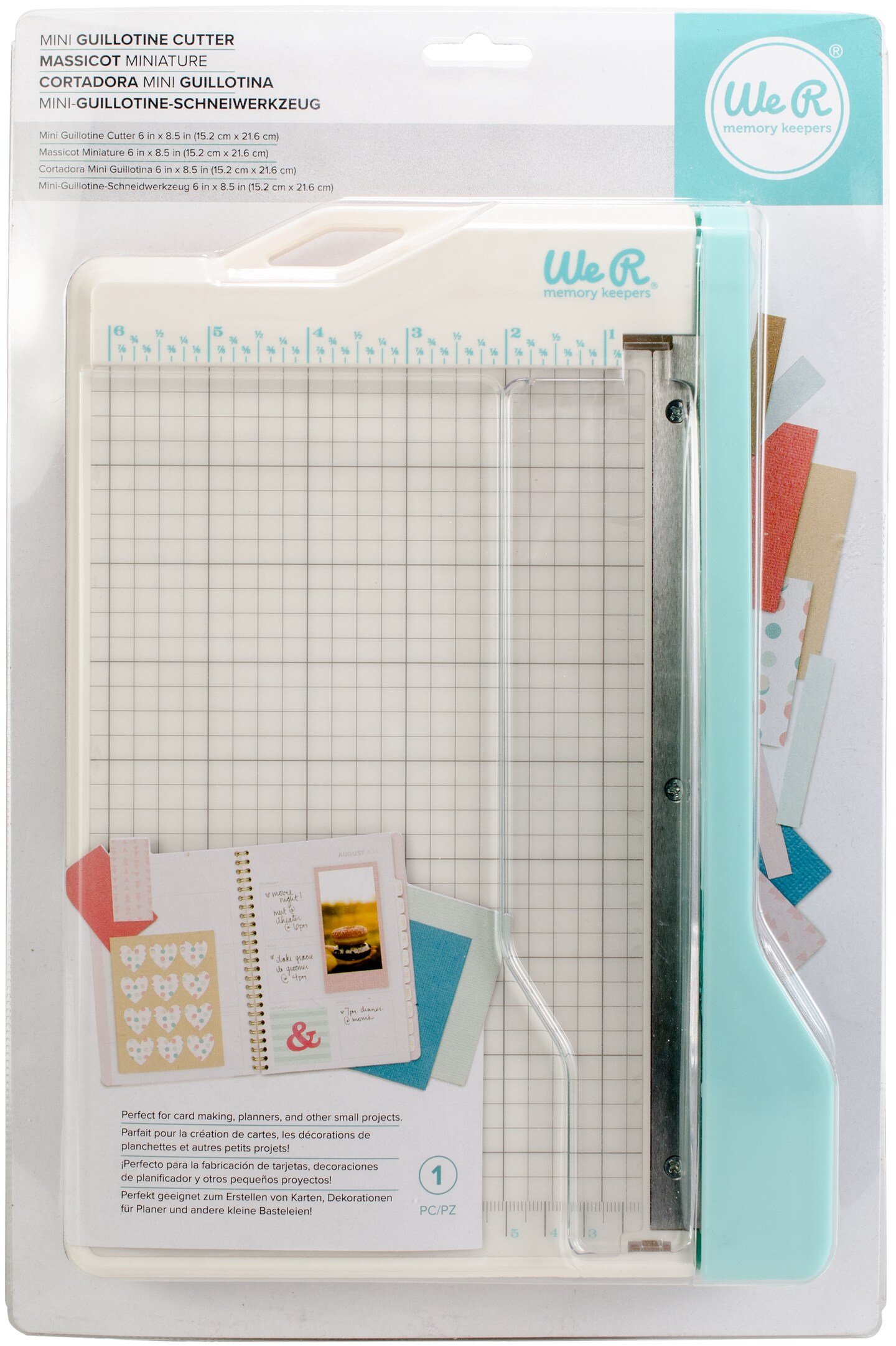 We R Memory Keepers Mini Guillotine Paper Cutter-1 Piece
